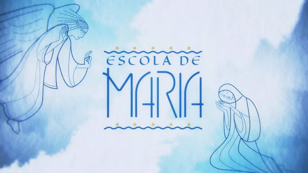 Imagem ESCOLA DE MARIA LOGO do artigo “Escola de Maria” celebra os 40 anos da Academia Marial de Aparecida