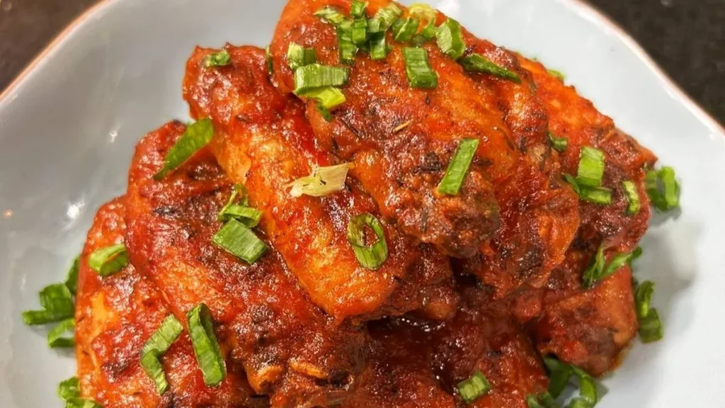 Imagem Asinha de Frango Agridoce SDV do artigo Asinha de Frango com Molho Agridoce - Sabor de Vida