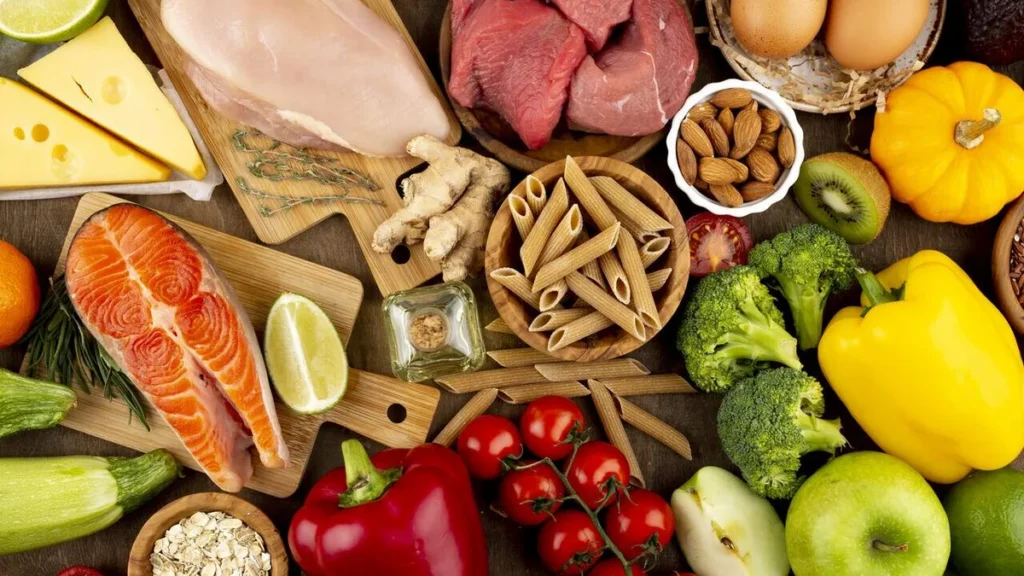 Imagem Alimentos saudaveis do artigo Alimentação saudável: a chave para a prevenção de doenças