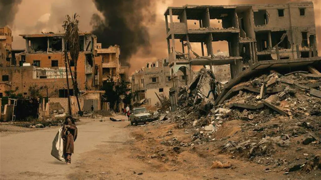 Imagem guerra em gaza do artigo Após ataque à Igreja em Gaza, Papa e CNBB pedem fim da guerra