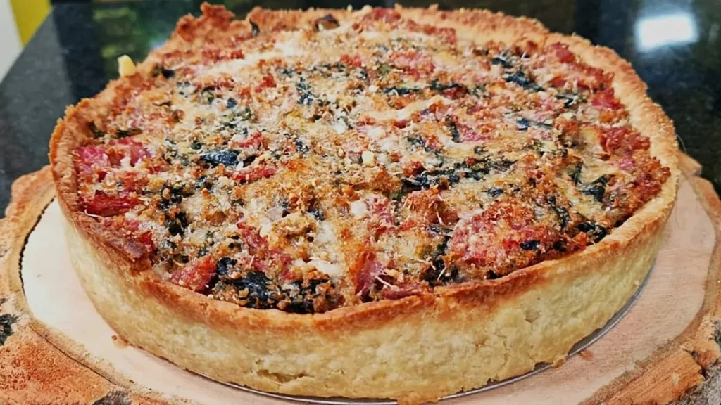 Imagem Torta de salame SDV do artigo Torta de Salame com Espinafre - Sabor de Vida