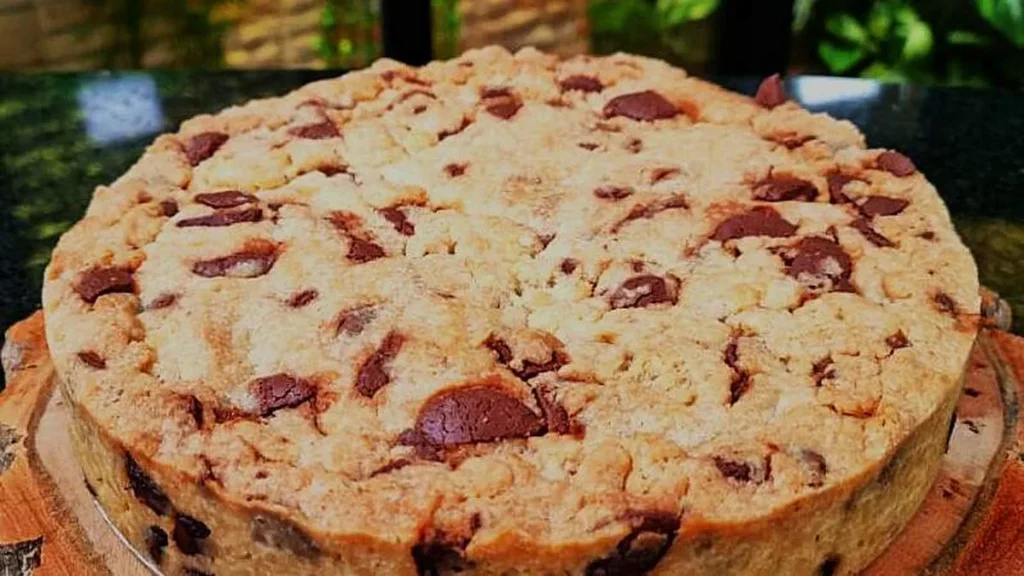 Imagem torta de cookie com creme de avela sabor de vida do artigo Torta Cookie com Creme de Avelã - Sabor de Vida