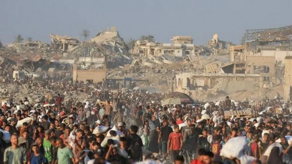 Refugiados na Faixa de Gaza