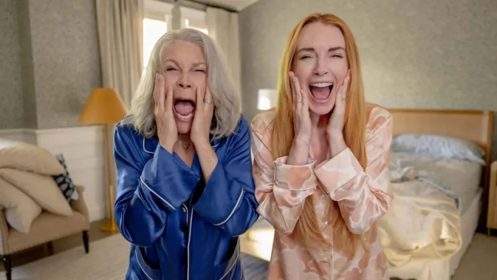 Imagem Cartaz do filme Uma sexta feira mais louca ainda do artigo Estreia aguardada sequência com Lindsay Lohan e Jamie Lee Curtis