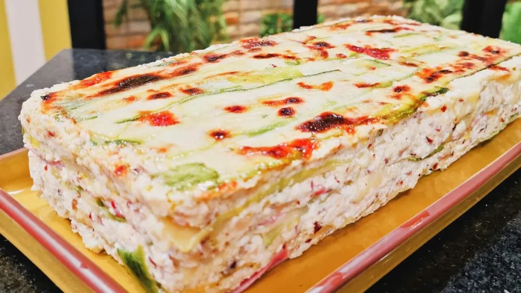 Imagem mil folhas de abobrinha sabor de vida do artigo Mil folhas de Abobrinha com Presunto - Sabor de Vida