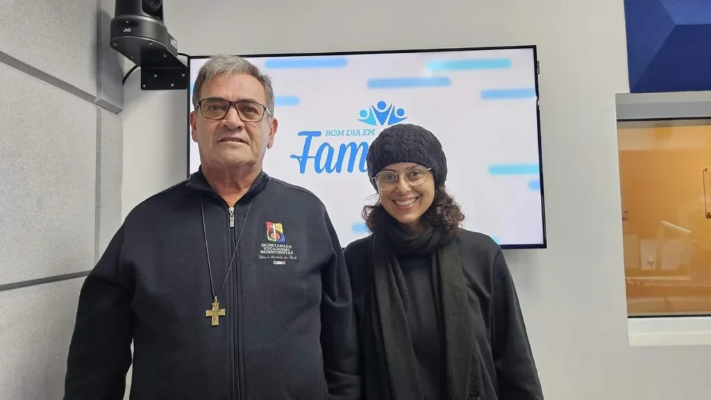 Imagem Geraldo da Silva Soares leigo engajado no Secretariado Vocacional Redentorista no Bom dia em familia do artigo Vocação Laical: Fidelidade criativa no seguimento de Jesus