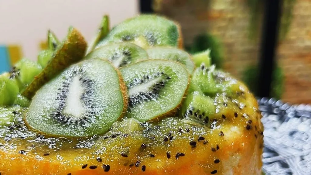 Imagem Cheesecake kiwi sabor de vida do artigo Cheesecake de Kiwi – Sabor de Vida