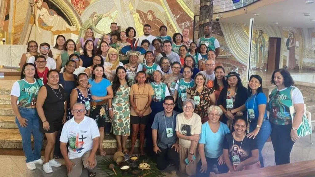 Imagem Catequistas da Amazonia do artigo Catequese indígena: evangelizar a partir da própria cultura