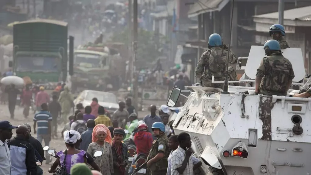 População na cidade de Goma, na RD do Congo