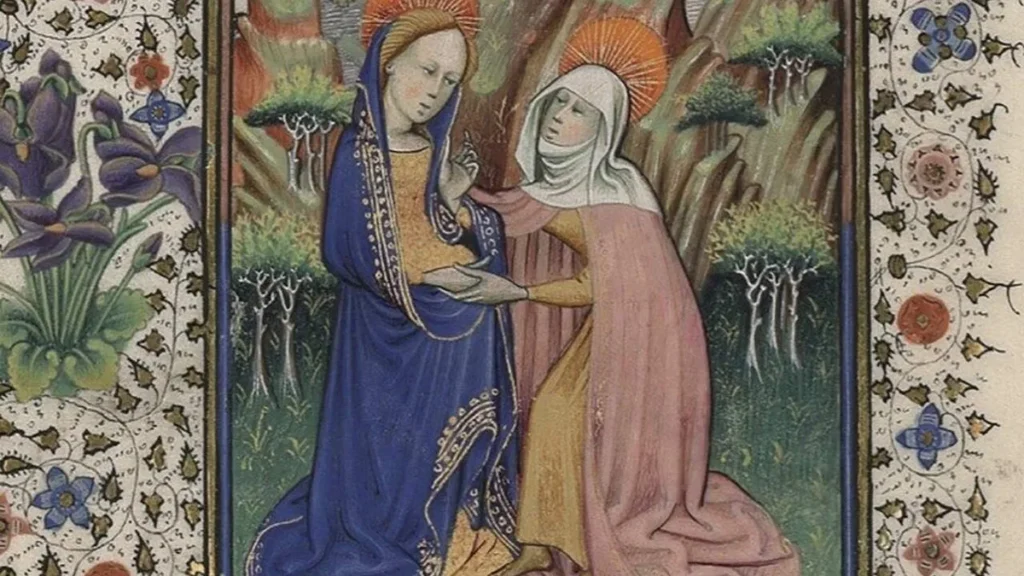 Imagem Visitacao Nossa Senhora do artigo Guia orante do Cântico de Nossa Senhora, o Magnificat