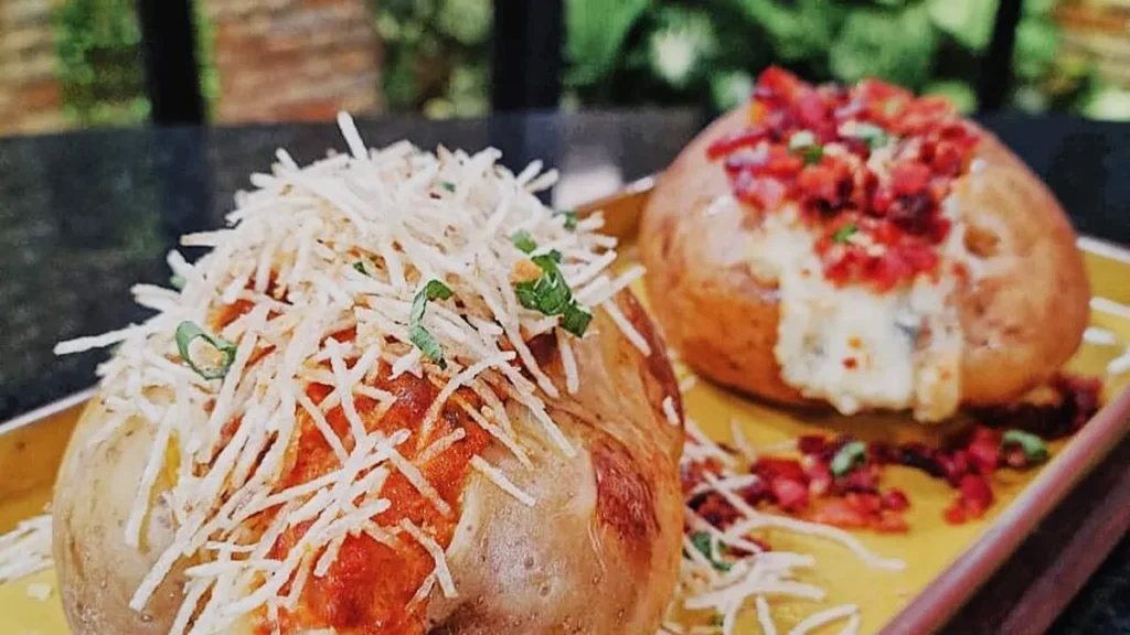 Imagem batata recheada sabor de vida do artigo Batata Recheada de Estrogonofe - Sabor de Vida