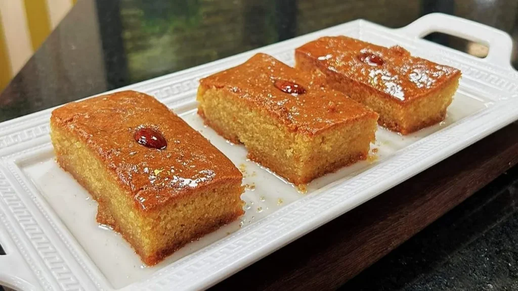 Imagem bolo semola sabor de vida do artigo Bolo de Sêmola - Sabor de Vida