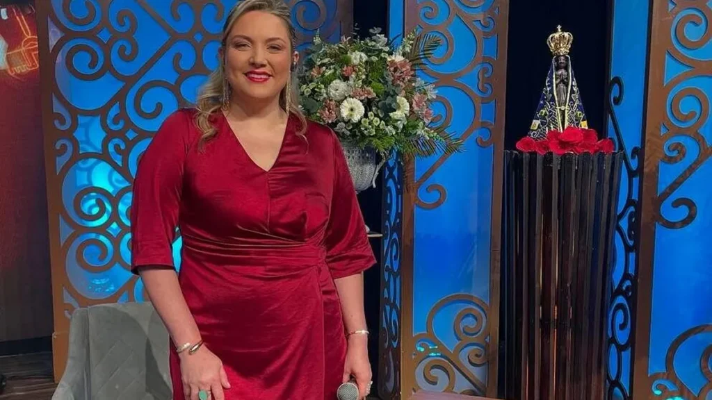 Imagem Mariangela Zan Producao TV Aparecida do artigo Mariangela Zan recebe grandes intérpretes da música no Aparecida Sertaneja