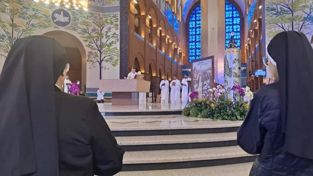 Celebração Eucarística desta quarta-feira em virtude da 56ª Semana Vocacional.