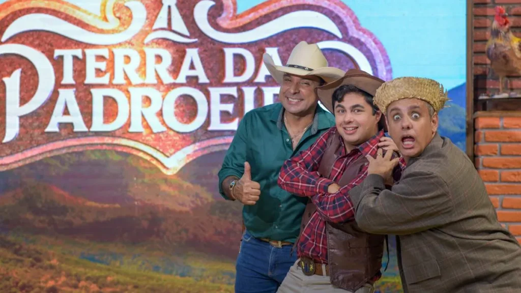 Imagem Trio terra da padroeira by davi barbosa do artigo Participações femininas do sertanejo ilustram o "Terra da Padroeira" deste domingo