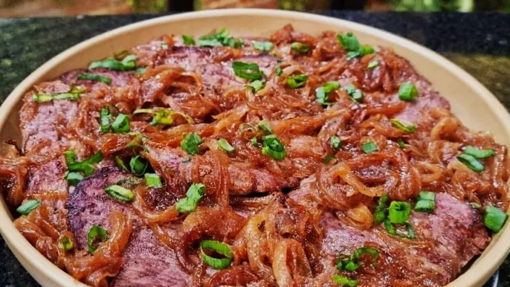 Imagem bife acebolado sabor de vida do artigo Bife Acebolado - Sabor de Vida