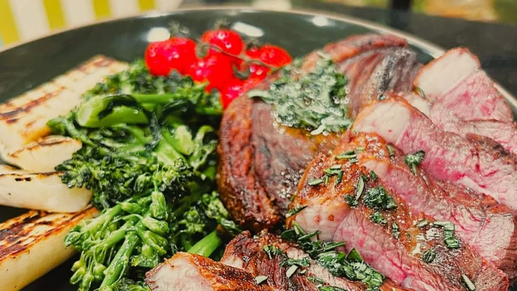 Imagem picanha grelhada com palmito e brocolis sabor de vida do artigo Picanha Grelhada com Palmito e Brócolis - Sabor de Vida