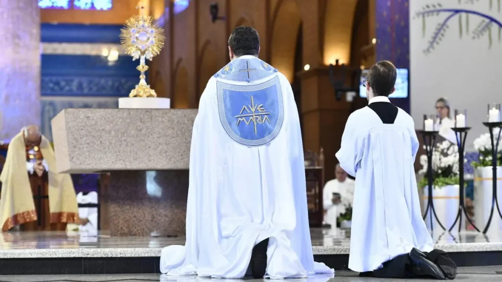 Imagem 6 dia da Novena da tarde Santissimo do artigo Maria nos leva até o Seu Filho, todos os dias da Novena