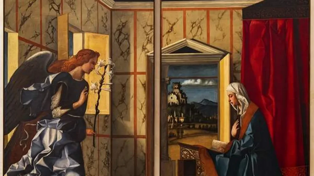 Imagem Anunciacao do anjo do artigo MARIA, EM LUCAS
