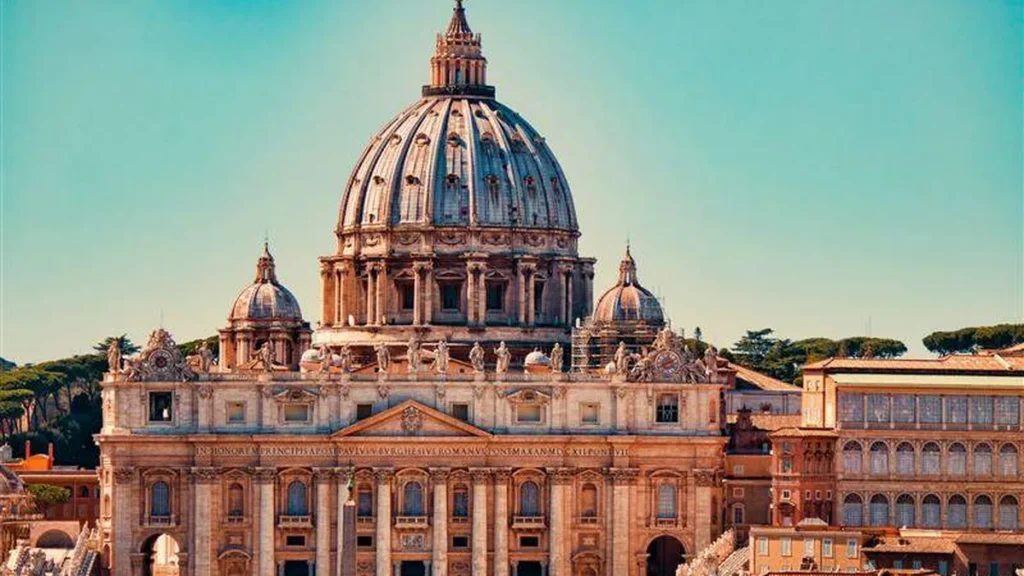 Imagem Basilica de Sao Pedro Vaticano do artigo Academia Marial de Aparecida participa de Congresso em Roma