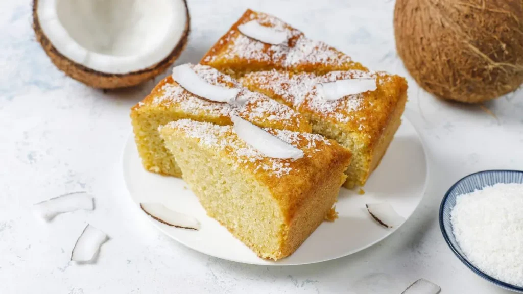 Imagem Bolo de coco do artigo Uma fatia de bolo, um carinho: Bolo Fácil de Coco