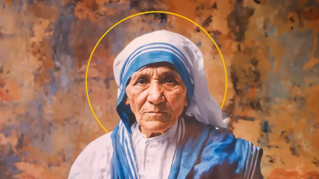 Imagem Madre Teresa de Calcuta do artigo Santa Teresa de Calcutá, ícone do bom samaritano