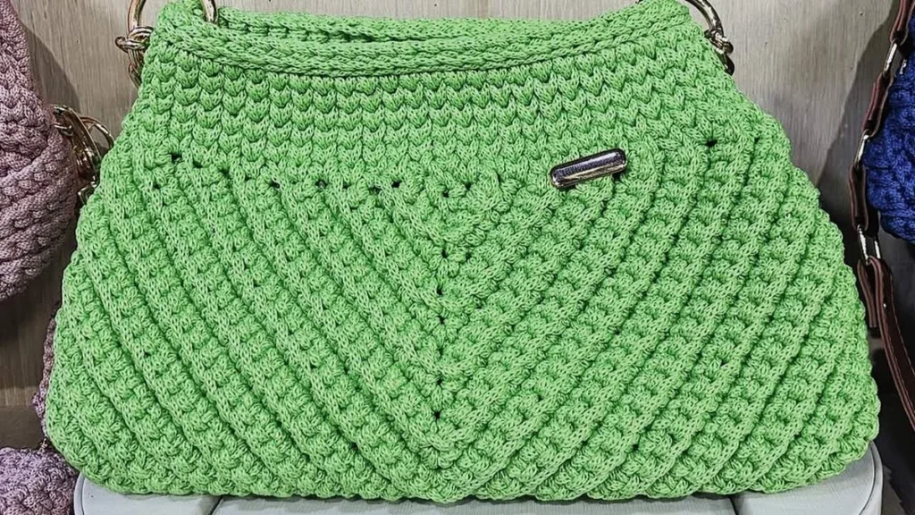 Imagem bolsa em croche faca voce mesmo do artigo Bolsa Zeta em Crochê – Faça Você Mesmo