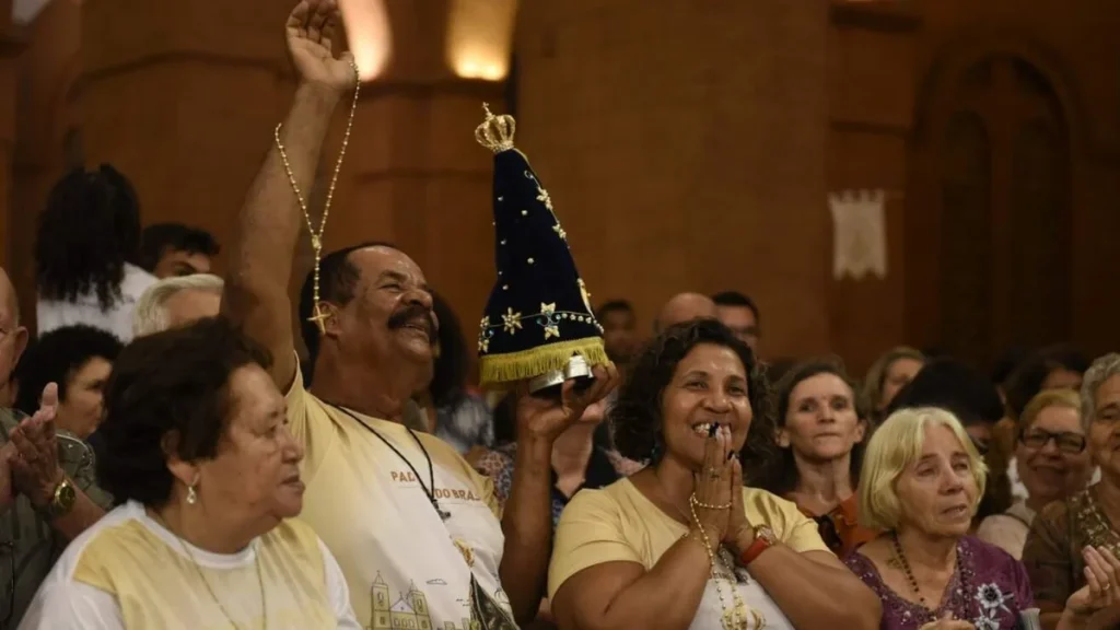 O Casal Edna e Manuel - Novena e Festa da Padroeira de 2018