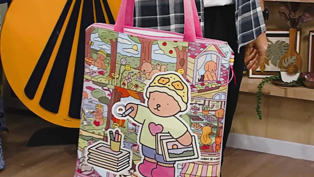 Imagem maxi bolsa faca voce mesmo do artigo Máxi bolsa em costura criativa - Faça Você Mesmo
