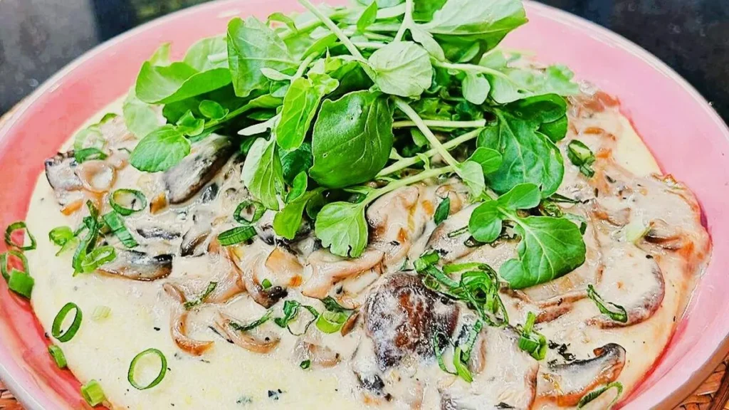Imagem polenta com legumes sabor de vida do artigo Polenta de Cogumelos - Sabor de Vida