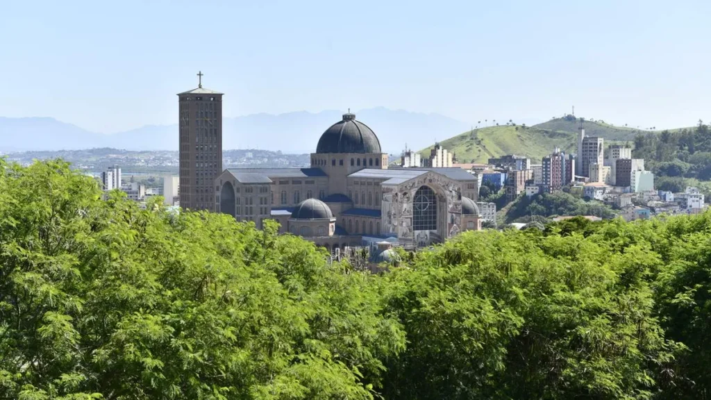 Imagem Santuario Nacional do artigo 10 anos da Laudato Si’ e o cuidado com a Casa Comum