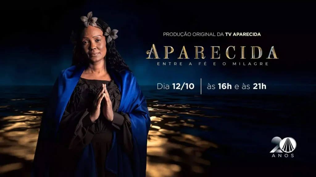 Imagem Cartaz do Filme Aparecida entre a fe e o milagre do artigo Confira o Especial: "Aparecida: Entre a Fé e o Milagre"