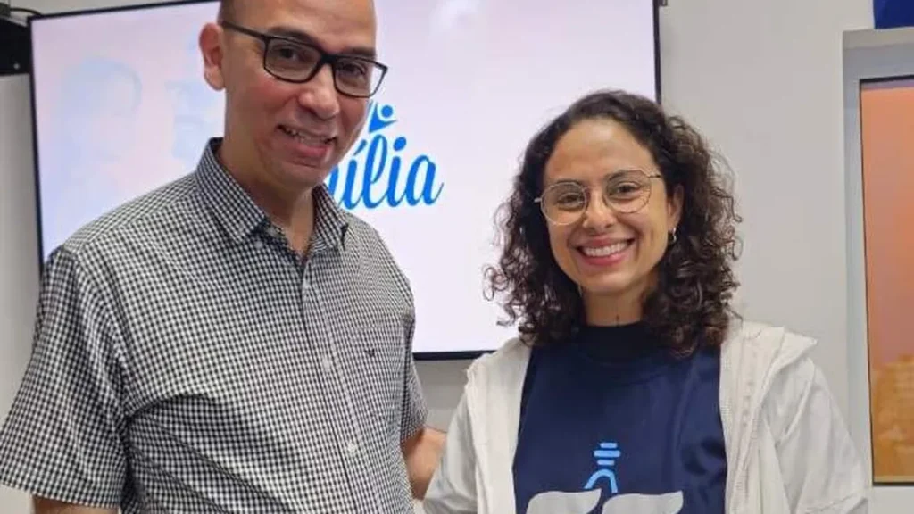 Imagem Pe. Fabio Evaristo no Bom Dia em Familia do artigo Festa da Padroeira: Um encontro de fé, amor e gratidão