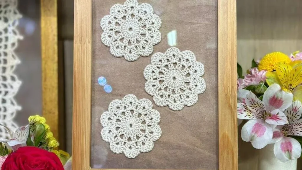 Imagem flor primavera croche do artigo Flor de Primavera em Crochê - Faça Você Mesmo