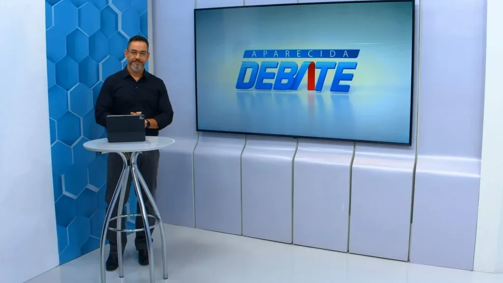 Imagem APD 1410 Reproducao TV Aparecida 1 do artigo Aparecida Debate entrevista o ministro das Comunicações