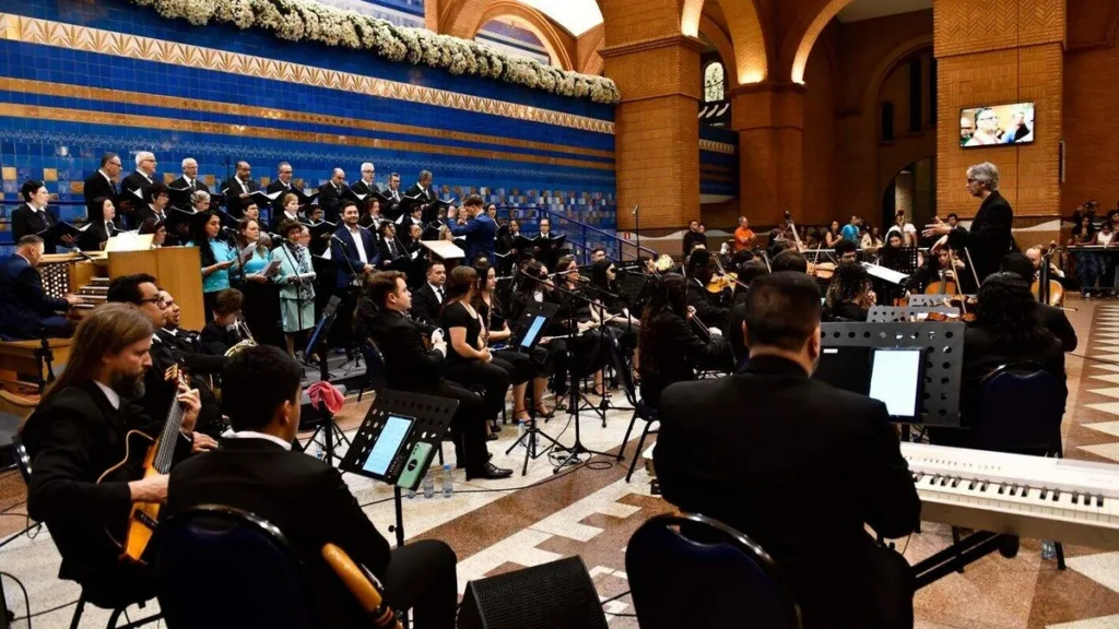 Imagem PEMSA na Novena do artigo Orquestra PEMSA anima a Novena da Padroeira