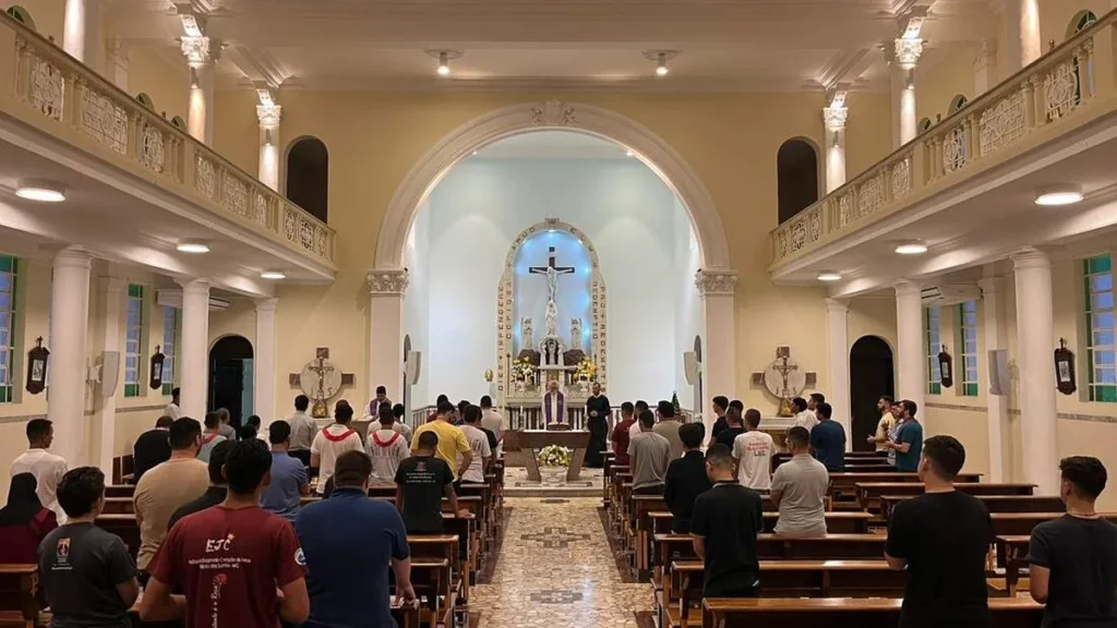 Quarenta jovens participaram do Pré-Estágio Vocacional em Aparecida.