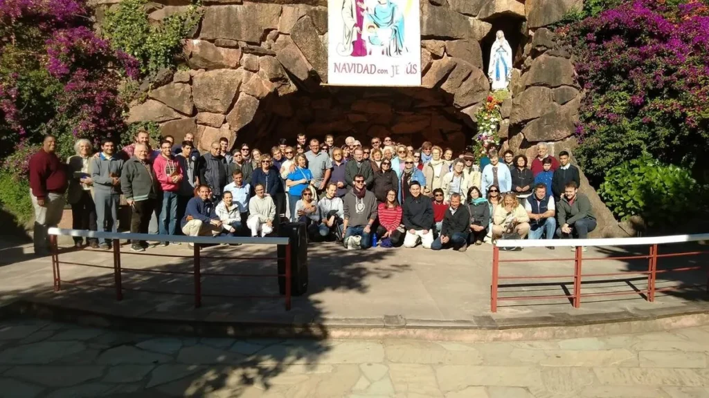 Imagem Santuario Nacional Gruta de Lourdes Uruguai do artigo Mês missionário: um sacerdote dehoniano em missão no Uruguai