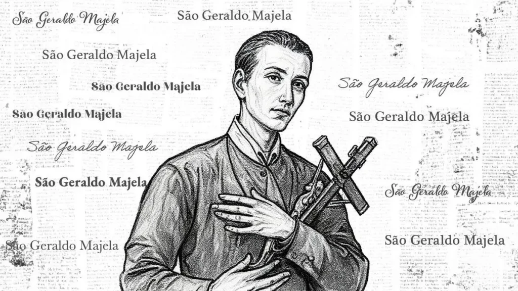 Imagem Sao Geraldo Majella do artigo Viva São Geraldo Majella: O Santo das Mães