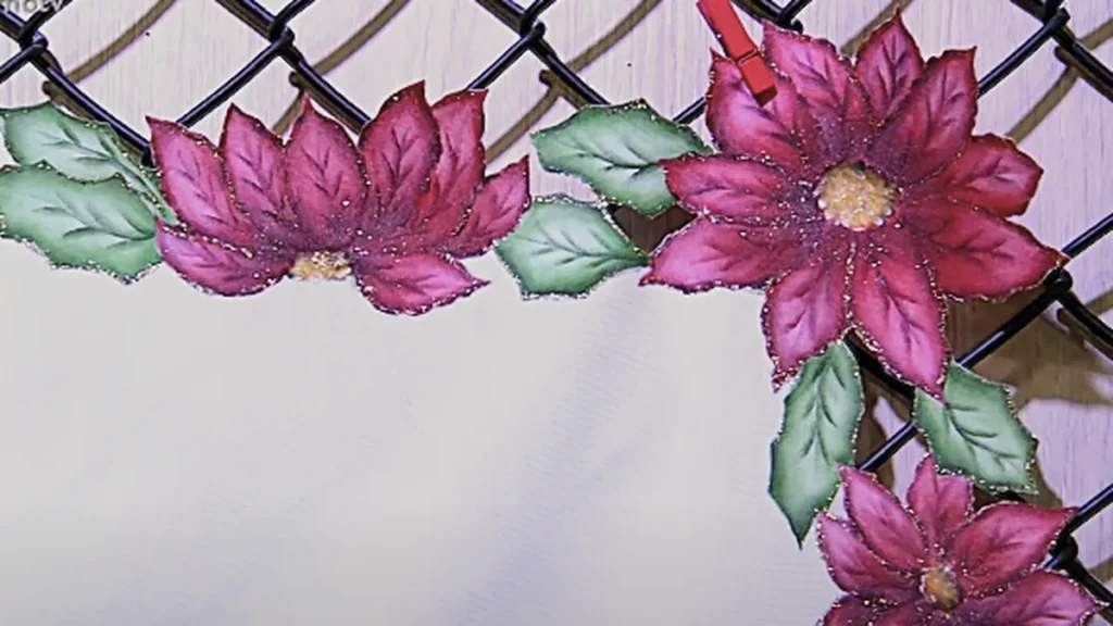 Imagem flores no caminho da mesa faca voce mesmo do artigo Pintura de Flor para Caminho de Mesa - Faça Você Mesmo