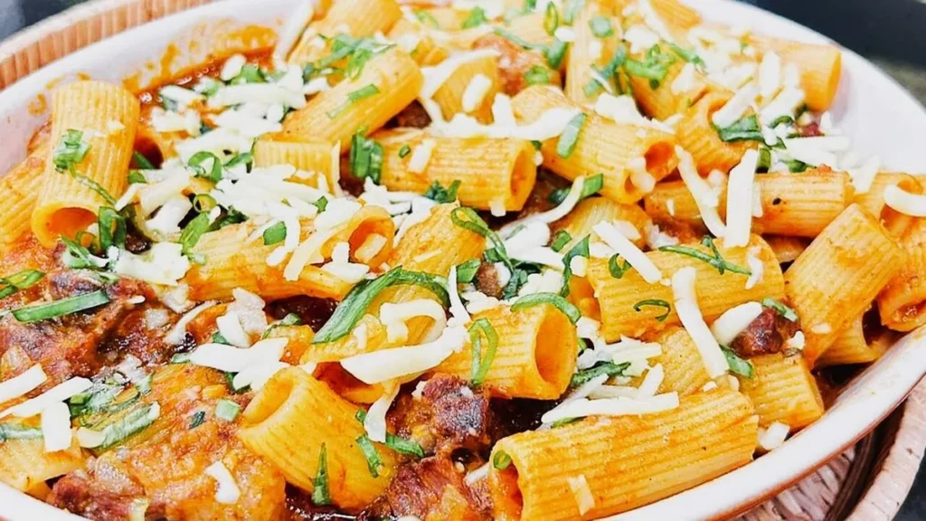Imagem macarrao com rabada sabor de vida do artigo Macarrão de Molho de Rabada - Sabor de Vida