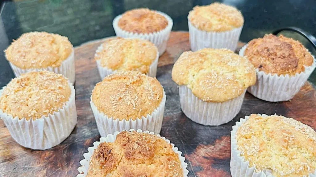 Imagem muffins de coco sabor de vida do artigo Muffins de Coco - Sabor de Vida