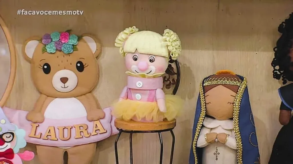 Imagem palhacinho em feltro faca voce mesmo 1 do artigo Palhacinho no Pote em Feltro - Faça Você Mesmo