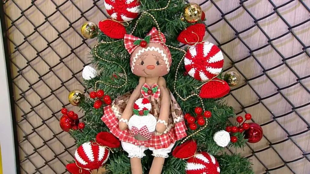 Imagem Escapulario bonequinha ginger do artigo Escapulário de Porta (Bonequinha Ginger) - Faça Você Mesmo