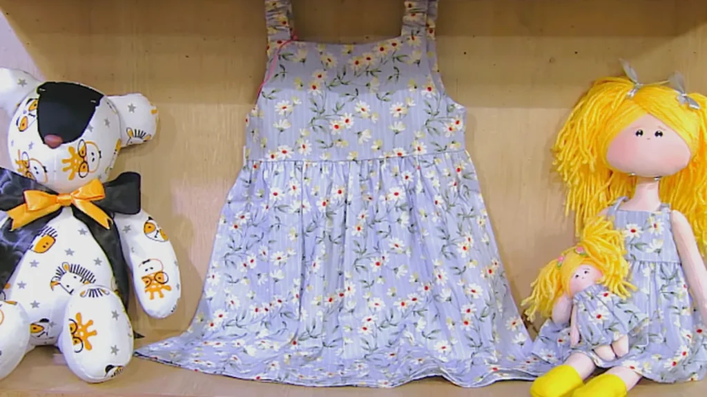 Imagem vestido infantil de menina faca voce mesmo do artigo Vestido Infantil - Faça Você Mesmo