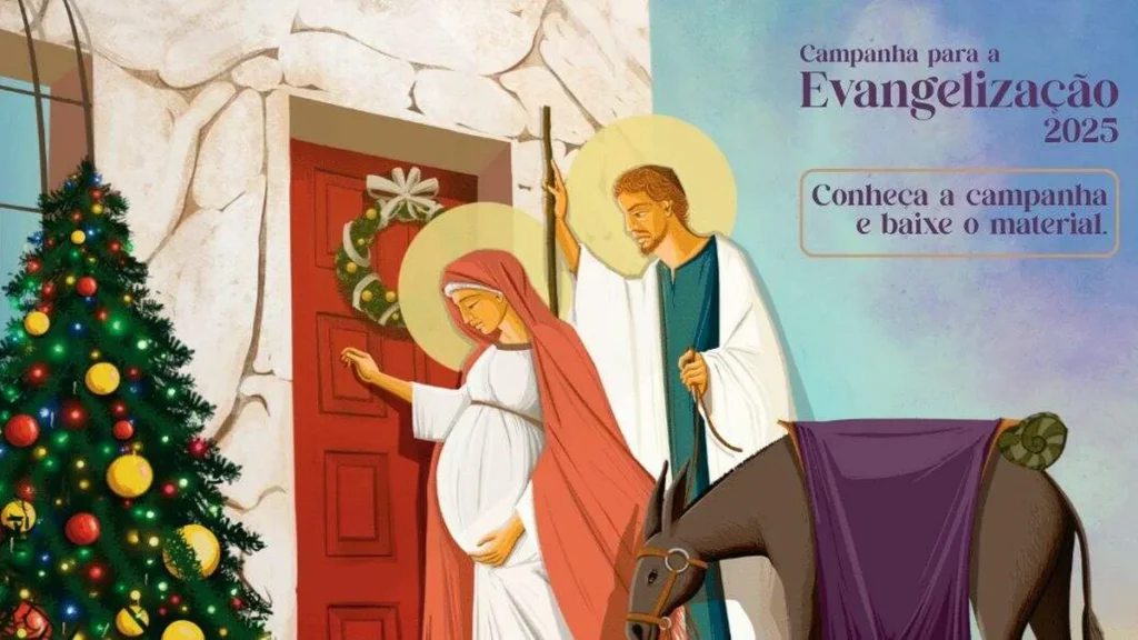 Imagem Banner Campanha da evangelizacao 2025 do artigo CNBB lança materiais da Campanha para a Evangelização 2025