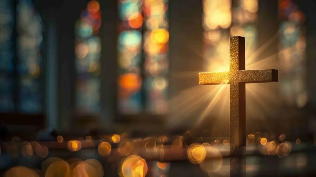 Imagem Cruz simbolizando Advento Janela Luz do artigo 4 lições do Advento para seu discernimento vocacional