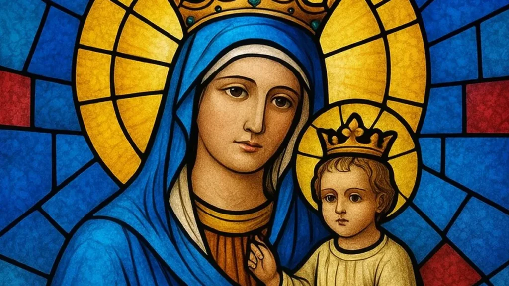 Imagem Nossa Senhora do Rocio do artigo Rezemos a Nossa Senhora do Rocio, Mãe do divino orvalho