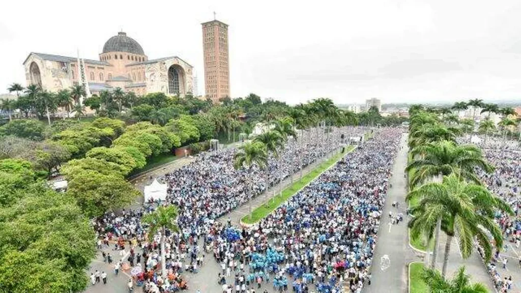 Imagem RELEASE TERCO DOS HOMENS do artigo Basílica de Aparecida lança tema do Terço dos Homens 2026