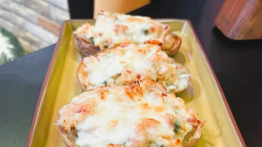 Imagem batata canoa recheada sabor de vida do artigo Batata Canoa Recheada - Sabor de Vida